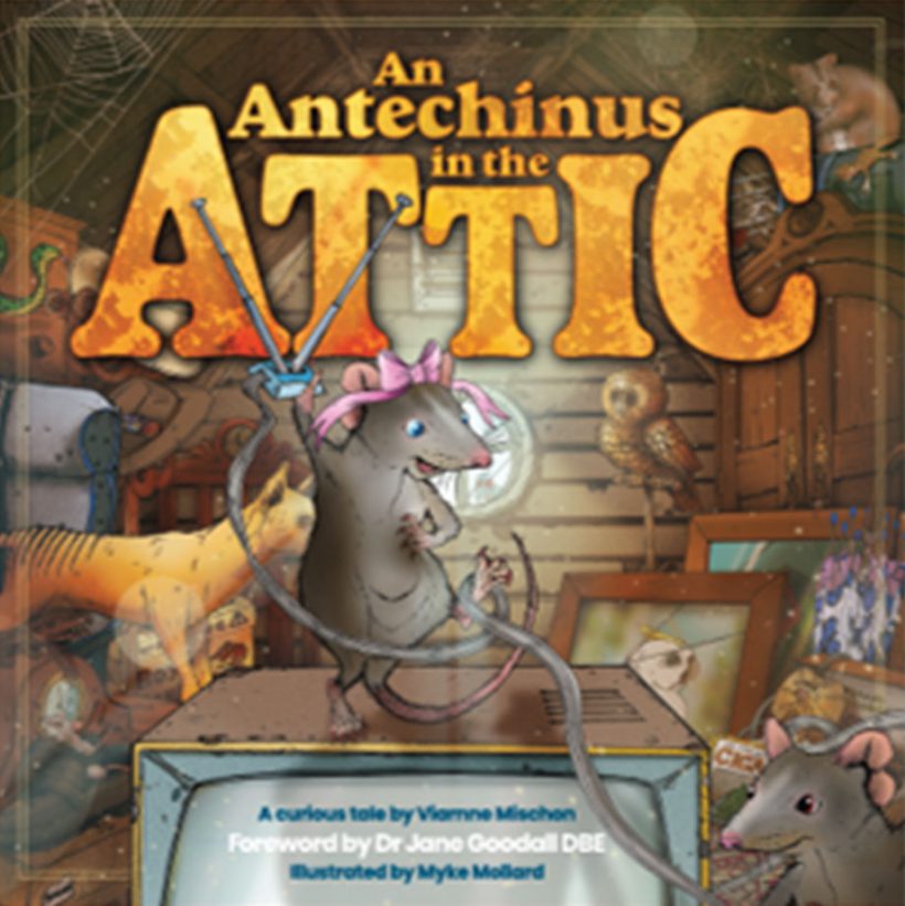 An Antechinus in the Attic by By Viarnne Mischon and with a Foreword by Dr Jane Goodall